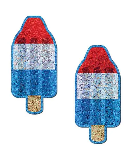 Pastease Premium Bomb Pop RedWhiteBlue OS Pastease Vibrators