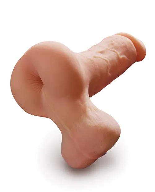Pdx Male Male Sex Toys PDX Male Reach Around Stroker Masturbator Realistic Dong Vanilla
