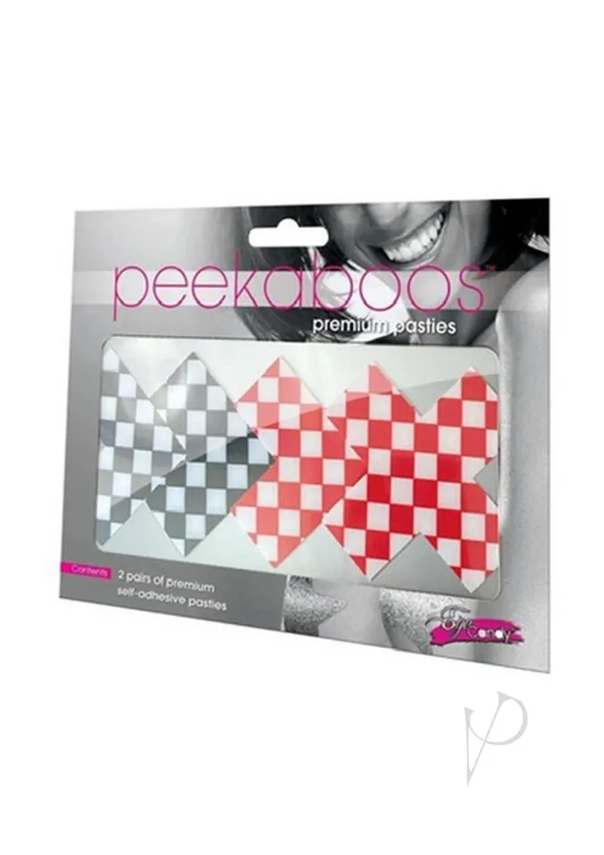 Peekaboo Off The Wall X Pasties BlackRed Peekaboo Anal