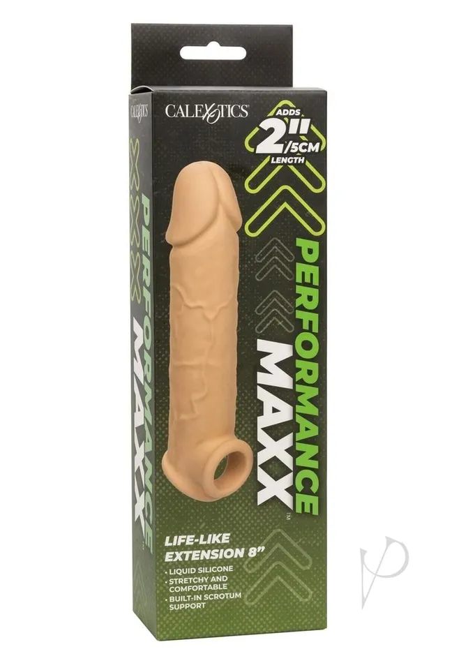 Performance Maxx Performance Maxx LifeLike Extension 8in Vanilla Male Sex Toys Performance Maxx Performance Maxx LifeLike Extension 8in Vanilla Male Sex Toys