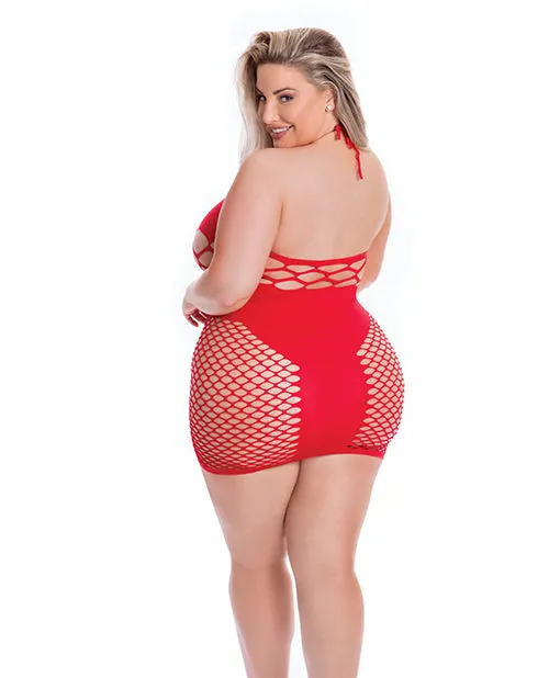 Pink Lipstick Pink Lipstick Girl Gone Bad Dress Red QN Vibrators