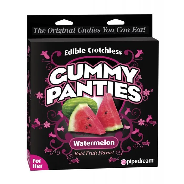 Pipedream Female Sex Toys Edible Crotchless Gummy Panty for Her