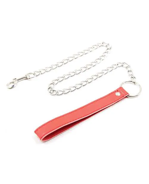 Plesur Vibrators Plesur PVC Leash Red Plesur Vibrators Plesur PVC Leash Red