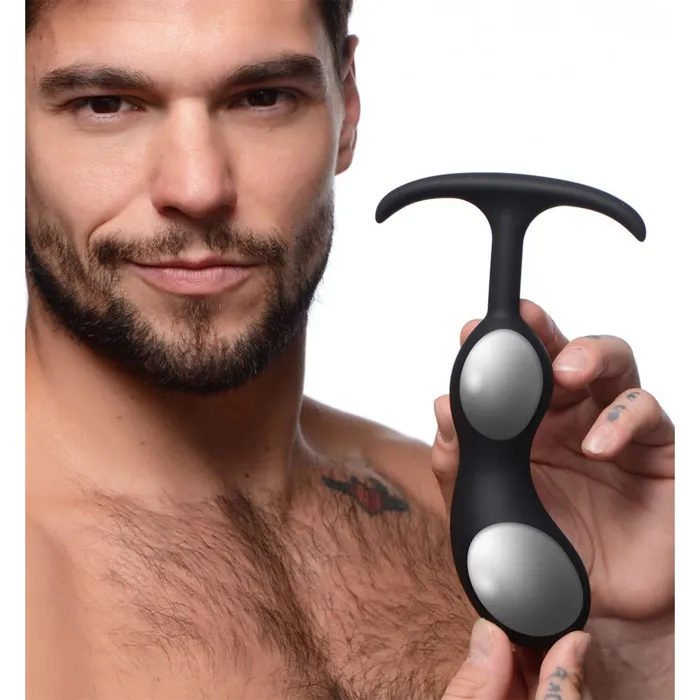 Premium Silicone Weighted Prostate Plug Heavy Hitters Anal