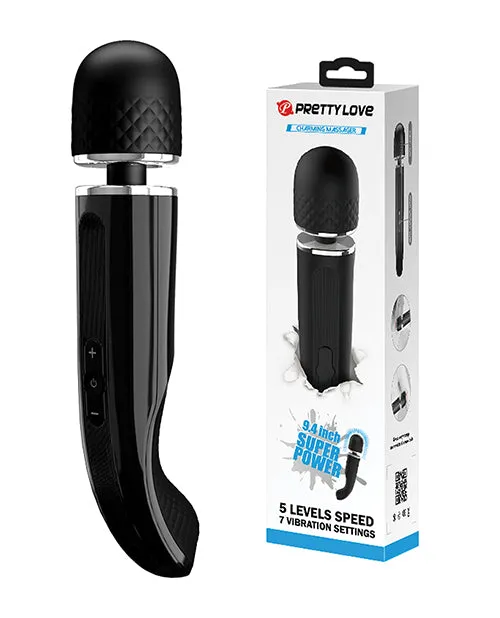 Pretty Love Pretty Love 94 Charming Massager Black Vibrators Pretty Love Pretty Love 94 Charming Massager Black Vibrators