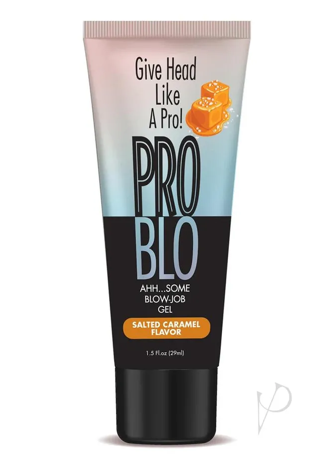 Problo Enhancers ProBlo Oral Pleasure Flavored Gel 15oz Salted Caramel