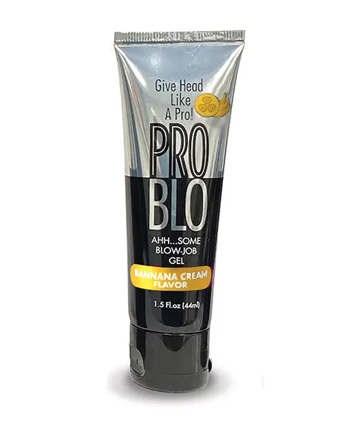 ProBlo Oral Pleasure Flavored Gel 15oz Banana Cream Problo Enhancers ProBlo Oral Pleasure Flavored Gel 15oz Banana Cream Problo Enhancers