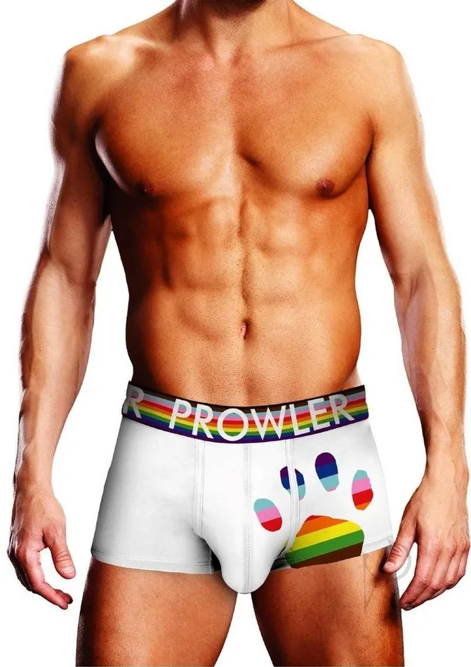 Prowler Anal Prowler White Oversized Paw Trunk Small WhiteRainbow Prowler Anal Prowler White Oversized Paw Trunk Small WhiteRainbow