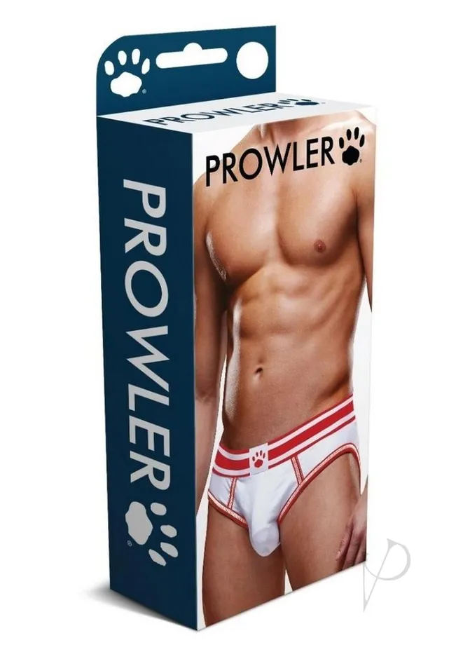 Prowler Prowler WhiteRed Open Brief Small Vibrators