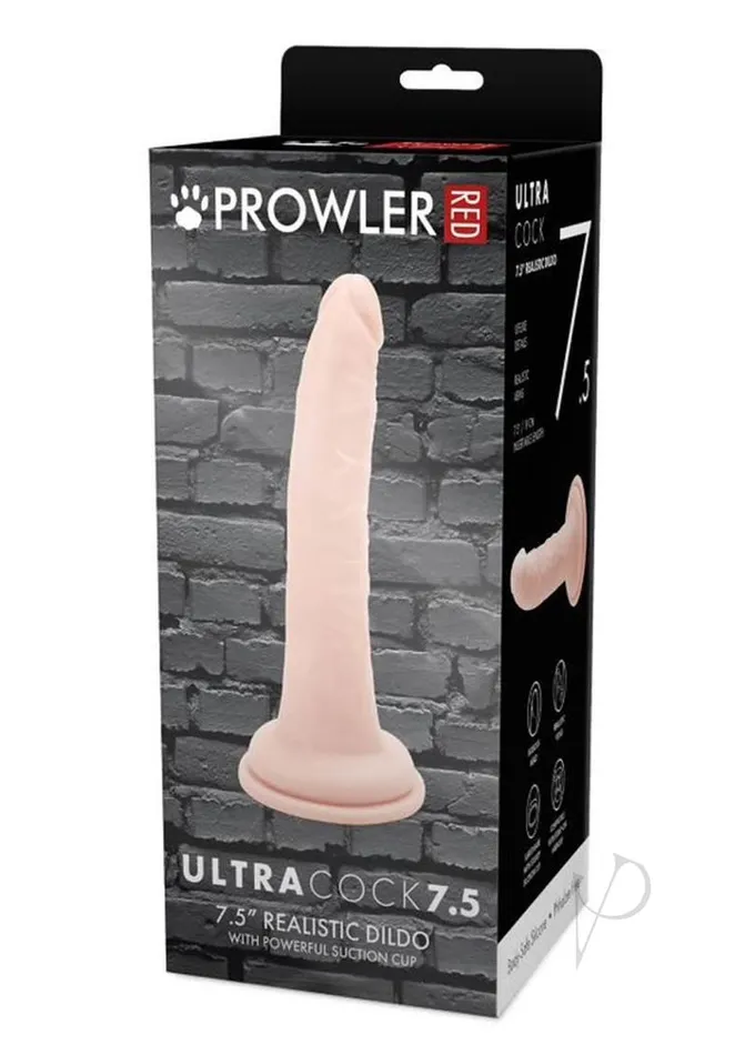 Prowler Red Dildos Prowler RED Ultra Cock Realistic Dildo 75in Vanilla