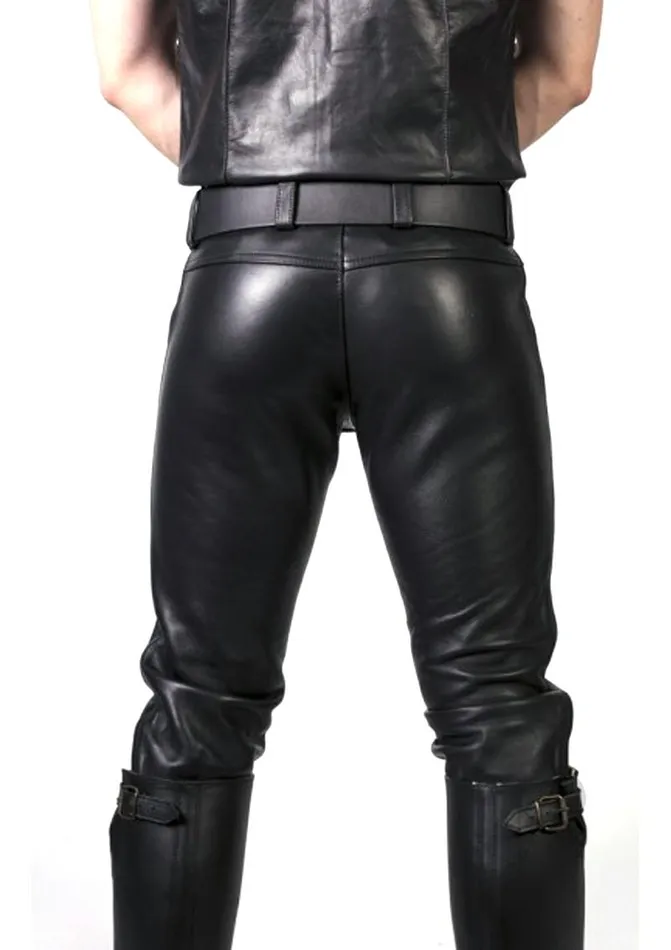 Prowler RED Leather Jeans 32in Black Prowler Red Restraints Prowler RED Leather Jeans 32in Black Prowler Red Restraints
