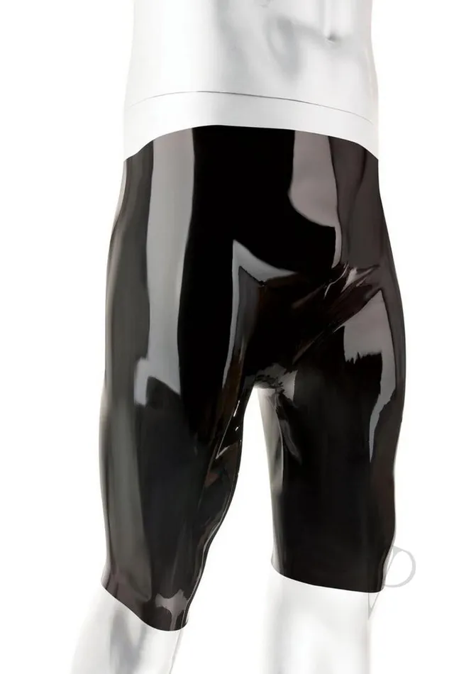 Prowler Red Prowler RED Latex Shorts Medium Black Anal