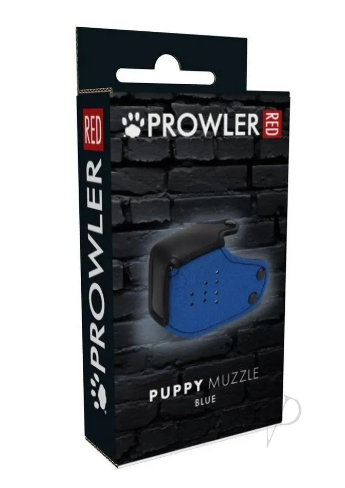 Prowler Red Vibrators Prowler RED Puppy Muzzle Blue