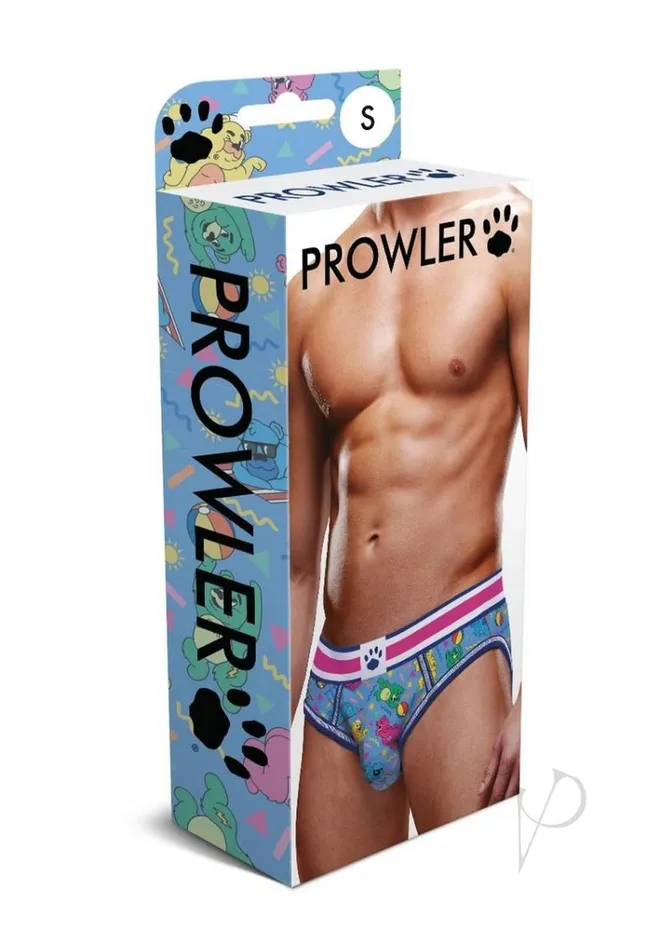 Prowler Vibrators Prowler Beach Bears Brief XLarge Blue