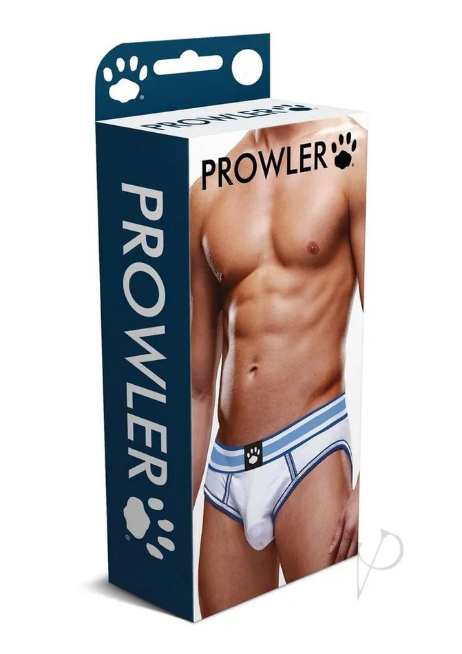 Prowler Vibrators Prowler WhiteBlue Open Brief Large