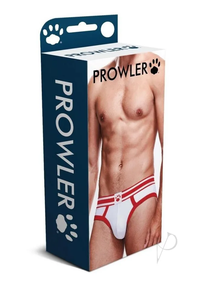Prowler Vibrators Prowler WhiteRed Brief Large