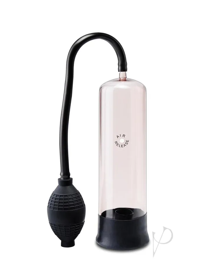 Pump Worx Rookie Of The Year Pump Advanced Penis Enlargement System Clear and Black Pump Worx Male Sex Toys