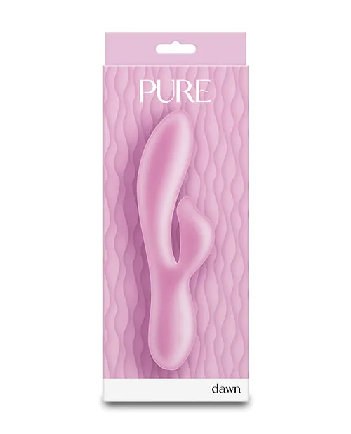 Pure Female Sex Toys Pure Dawn Rechargeable Silicone Rabbit Vibrator Pink Pure Female Sex Toys Pure Dawn Rechargeable Silicone Rabbit Vibrator Pink