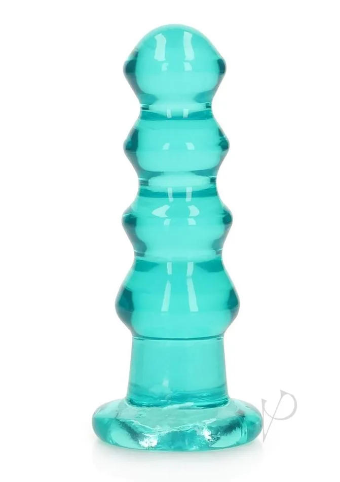 Real Rock Anal RealRock Curvy Dildo or Butt Plug 55in Turquoise