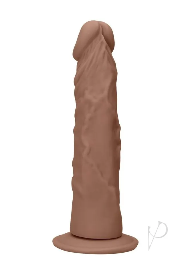 Real Rock Female Sex Toys RealRock Skin Realistic Dildo Without Balls 7in Caramel Real Rock Female Sex Toys RealRock Skin Realistic Dildo Without Balls 7in Caramel