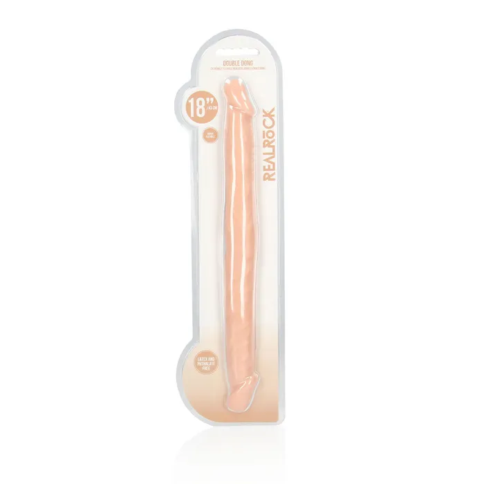 REALROCK 18 Inch Double Ended Dildo Shots Toys Dildos