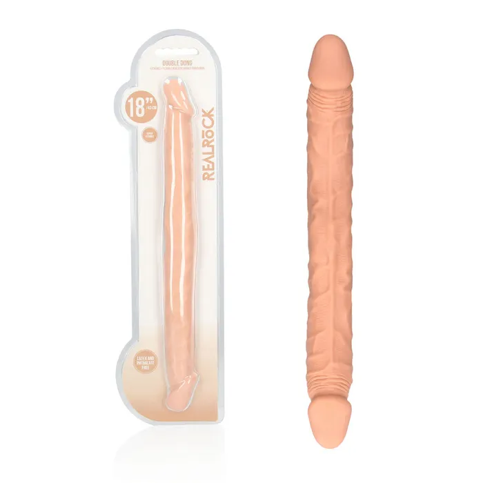 REALROCK 18 Inch Double Ended Dildo Shots Toys Dildos