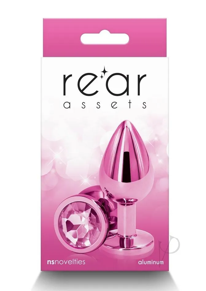 Rear Assets Anal Rear Assets Aluminum Anal Plug Medium Pink