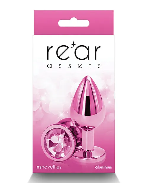 Rear Assets Anal Rear Assets Aluminum Anal Plug Medium Pink Rear Assets Anal Rear Assets Aluminum Anal Plug Medium Pink