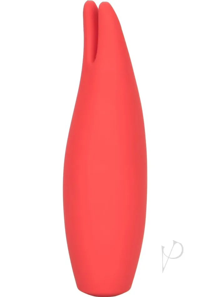Red Hot Vibrators Red Hot Flare USB Rechargeable Silicone Massager Red