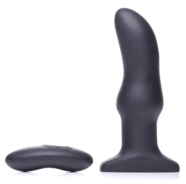 Rimmers Model M Curved Rimming Plug with Remote Rimmers Male Sex Toys