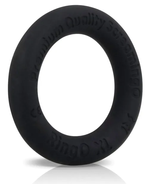 RingO Ritz XL Individual Ring Silicone Black Ring O Anal