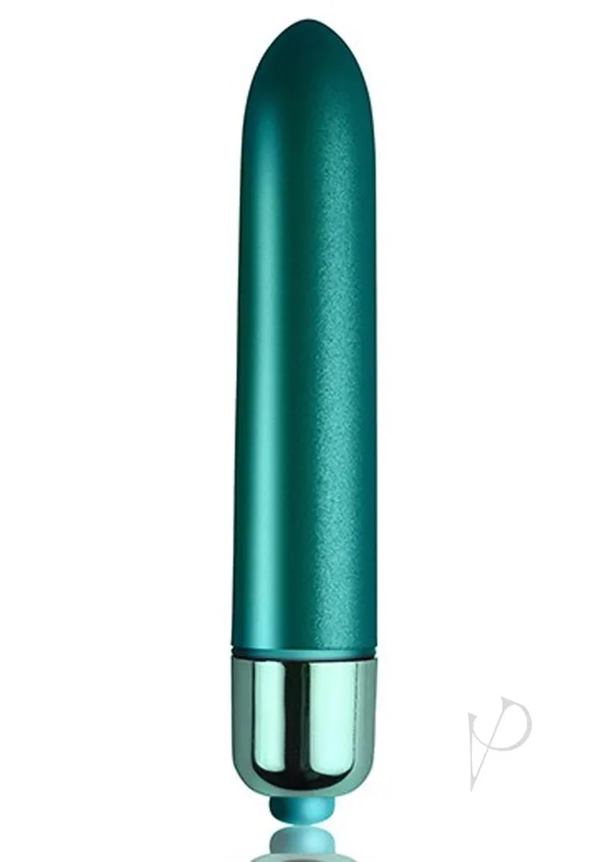 Rocks Off Female Sex Toys Touch Of Velvet Bullet Vibrator Peacock Petals