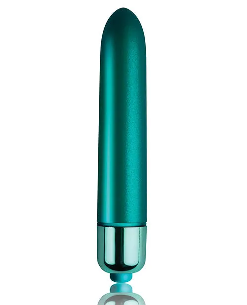 Rocks Off Female Sex Toys Touch Of Velvet Bullet Vibrator Peacock Petals