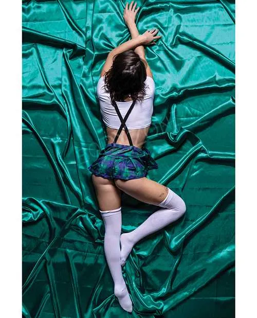 Role Play Anal Role Play Sultry School Babe 6 pc Set Green ML