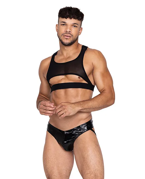Roma Confidential Voyeur Harness Black LG Anal