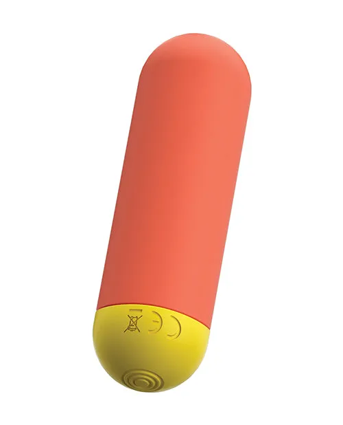 Romp Romp Riot Rechargeable Silicone Bullet Orange Female Sex Toys Romp Romp Riot Rechargeable Silicone Bullet Orange Female Sex Toys