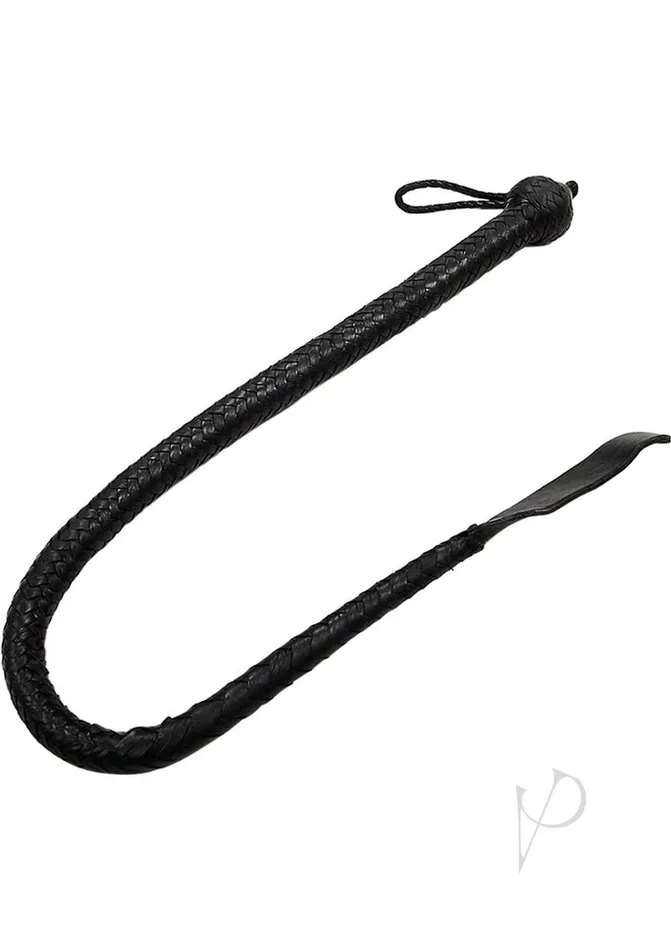 Rouge Leather Devil Tail Whip Black Rouge Anal
