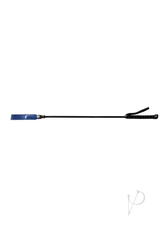Rouge Leather Riding Crop with Slim Tip Blue Rouge Anal Rouge Leather Riding Crop with Slim Tip Blue Rouge Anal