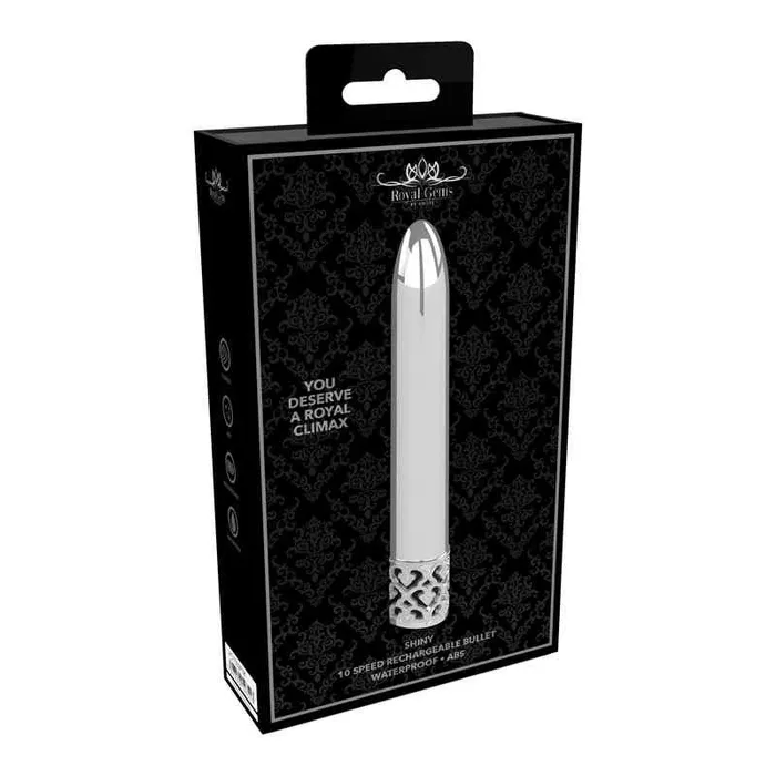 ROYAL GEMS Shiny ABS Bullet Vibrator Wild Night Fantasies Female Sex Toys