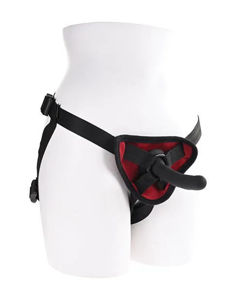 Saffron Anal Saffron Silicone Pegging Kit BlackRed Saffron Anal Saffron Silicone Pegging Kit BlackRed
