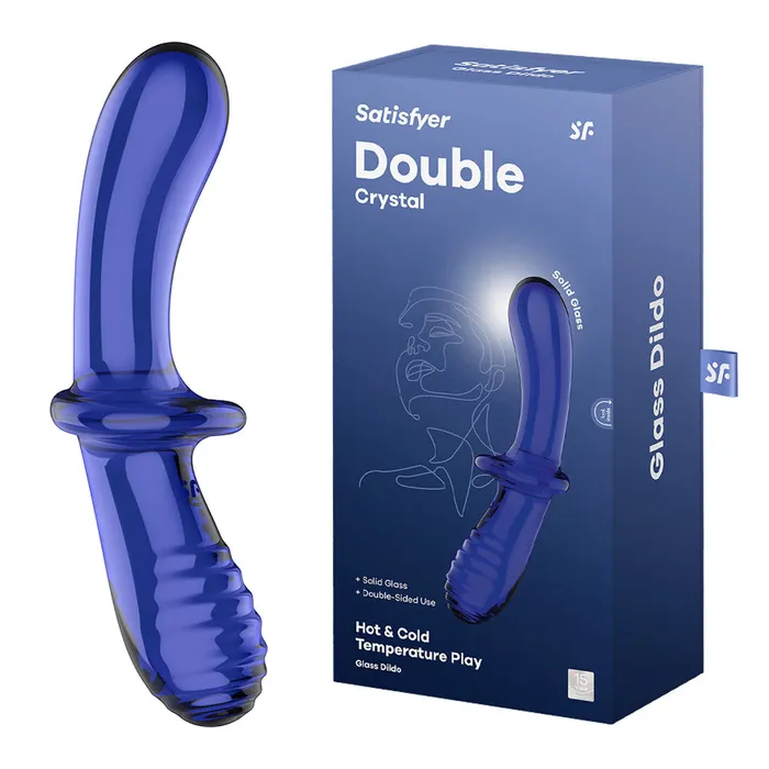 Satisfyer Dildos Satisfyer Double Crystal Glass Double Ended Dildo