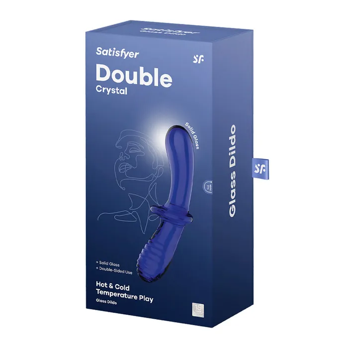 Satisfyer Dildos Satisfyer Double Crystal Glass Double Ended Dildo