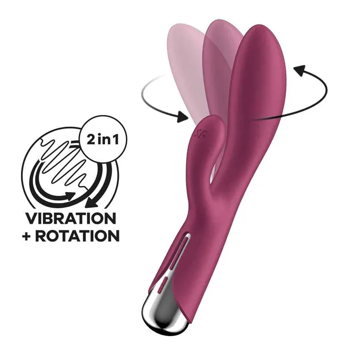 Satisfyer Spinning Rabbit 1 Rotating Rabbit Vibrator Satisfyer Vibrators