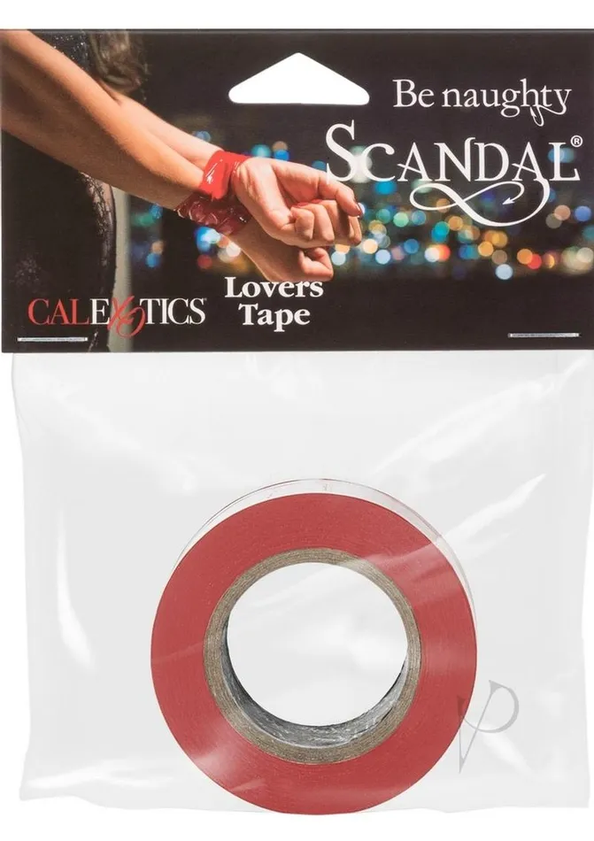 Scandal Scandal Be Naughty Lovers Tape Red Vibrators