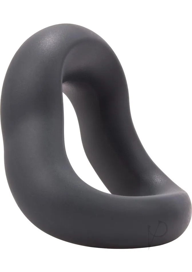 Screaming O Male Sex Toys SwingO Curve Silicone Cock Ring Grey