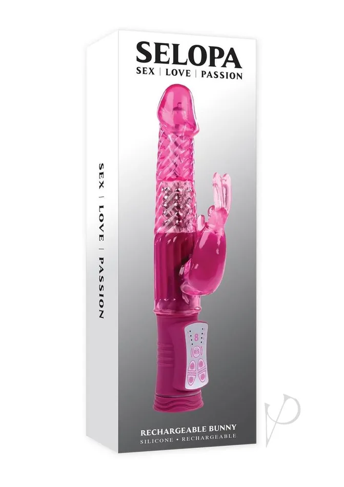 Selopa Vibrators Selopa Rechargeable Bunny Pink