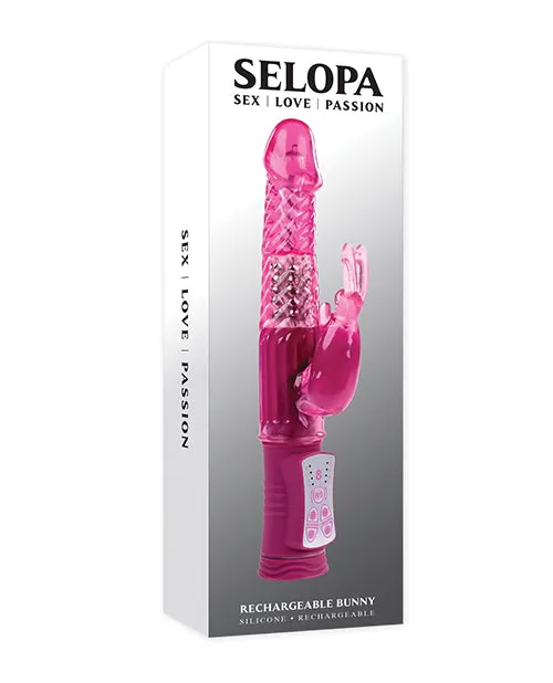Selopa Vibrators Selopa Rechargeable Bunny Pink