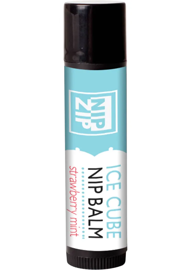 Sensuva Nip Zip Ice Cube Nip Balm Strawberry Mint Flavor Nip Zip Vibrators