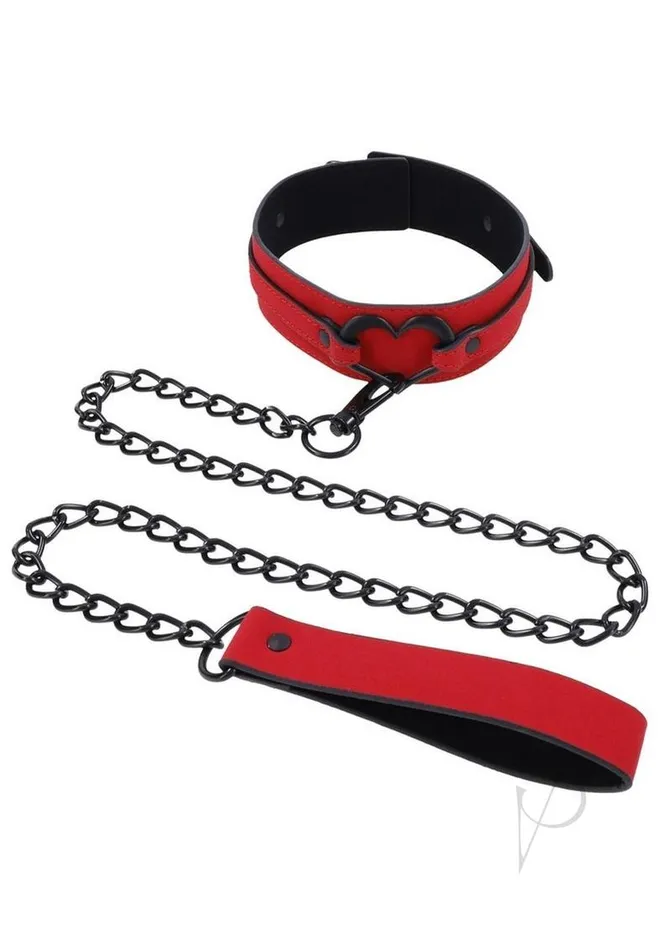 Sex and Mischief Amor Collar and Leash RedBlack Sex And Mischief Vibrators Sex and Mischief Amor Collar and Leash RedBlack Sex And Mischief Vibrators