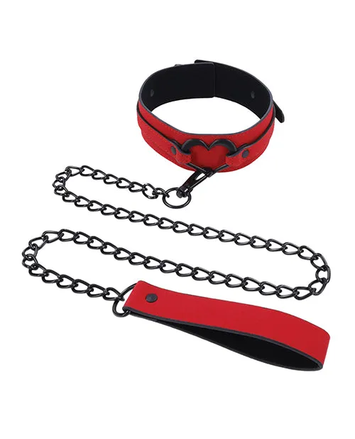 Sex and Mischief Amor Collar and Leash RedBlack Sex And Mischief Vibrators Sex and Mischief Amor Collar and Leash RedBlack Sex And Mischief Vibrators